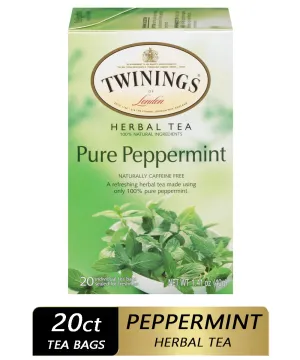 Twinings Pure Peppermint Tea 20's