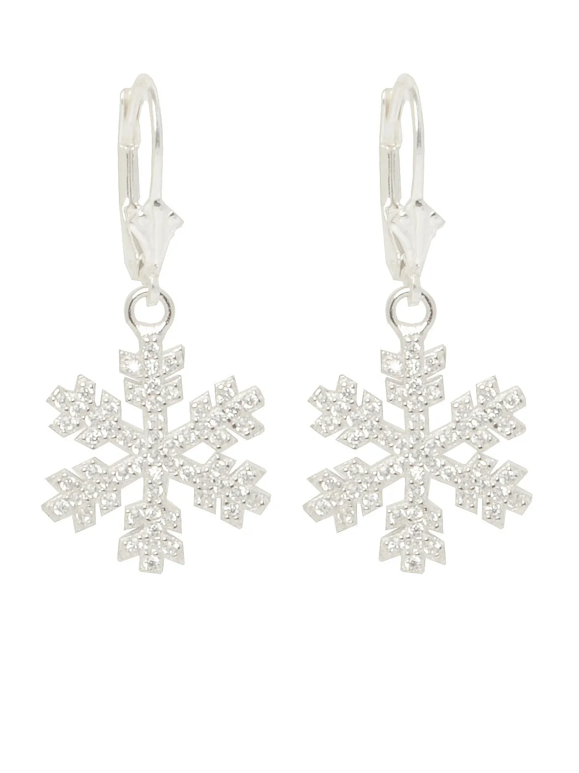 Twinkly Snowflake Earrings