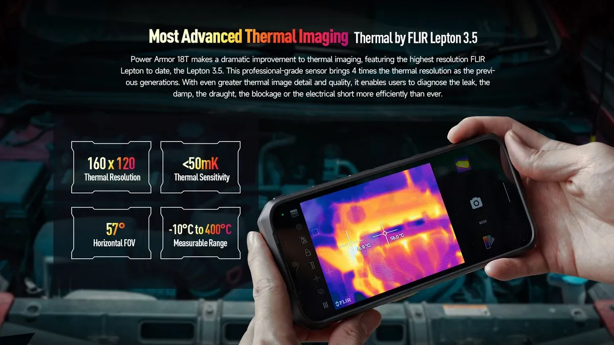 Ulefone Power Armor 18T Rugged Phone