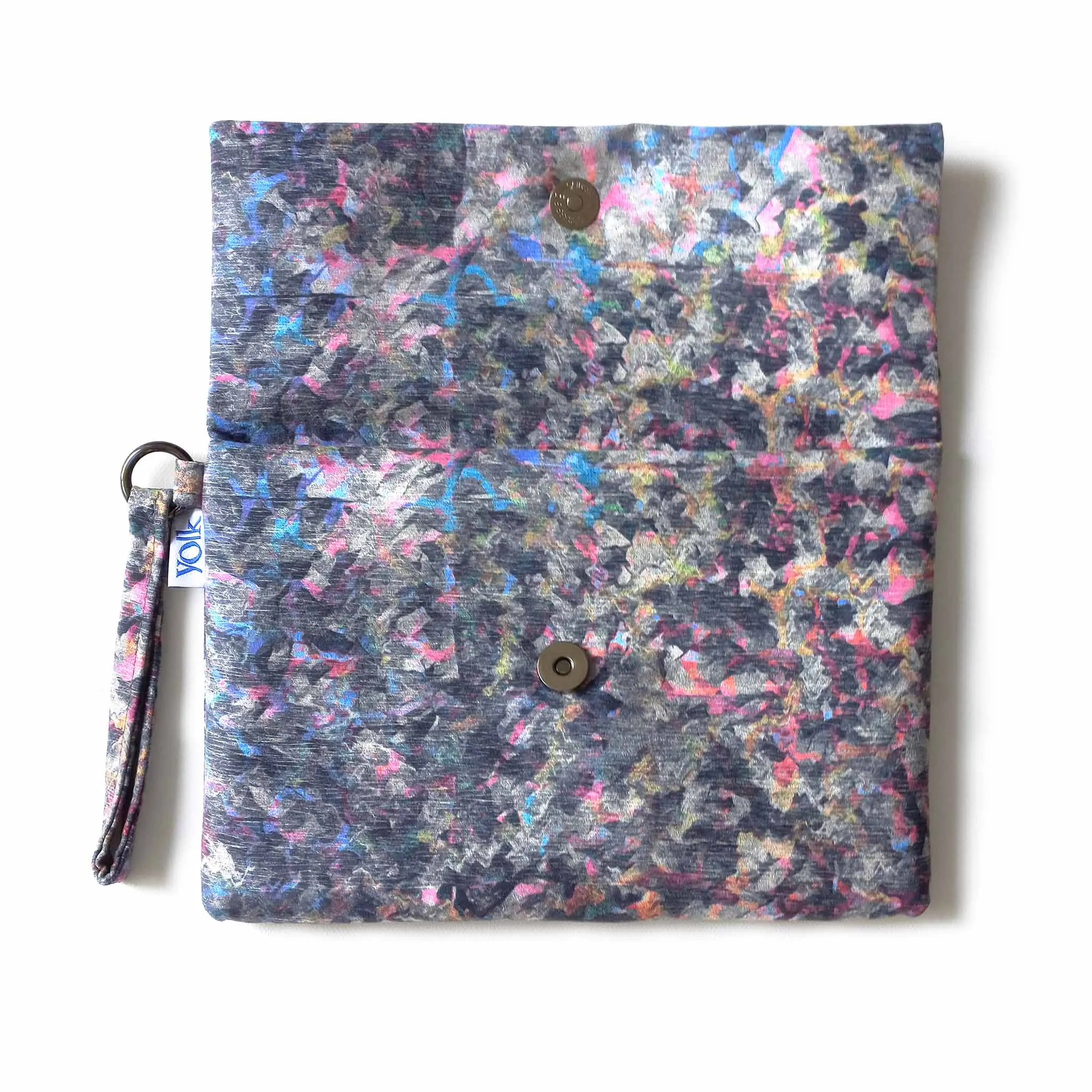 Ultraviolet Print Clutch Bag