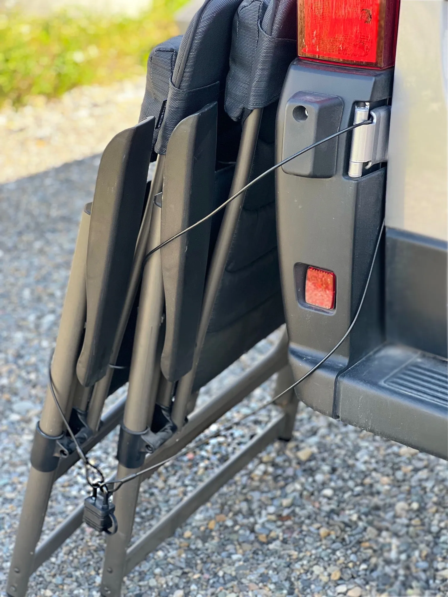 UN-Y-Lock Sicherungsseil für Solartasche, Stühle, Räder und mehr...