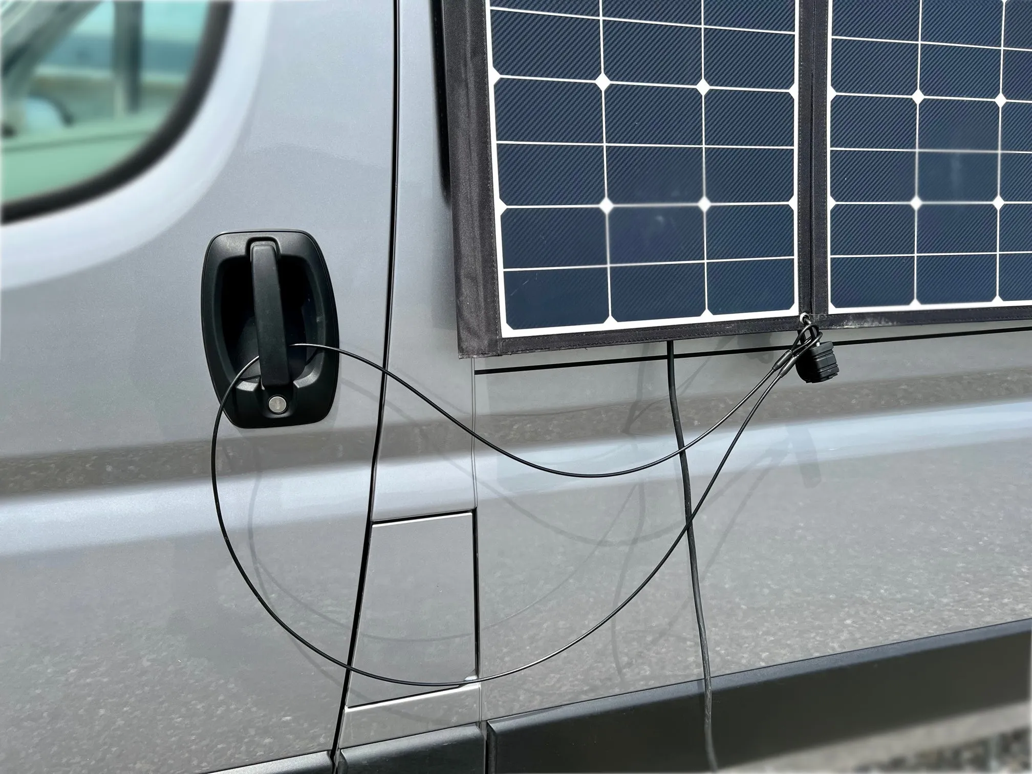 UN-Y-Lock Sicherungsseil für Solartasche, Stühle, Räder und mehr...