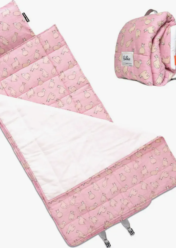 Urban Infant BULKIE Kids All-Purpose Sleep Mat w/ Cover - Llamas