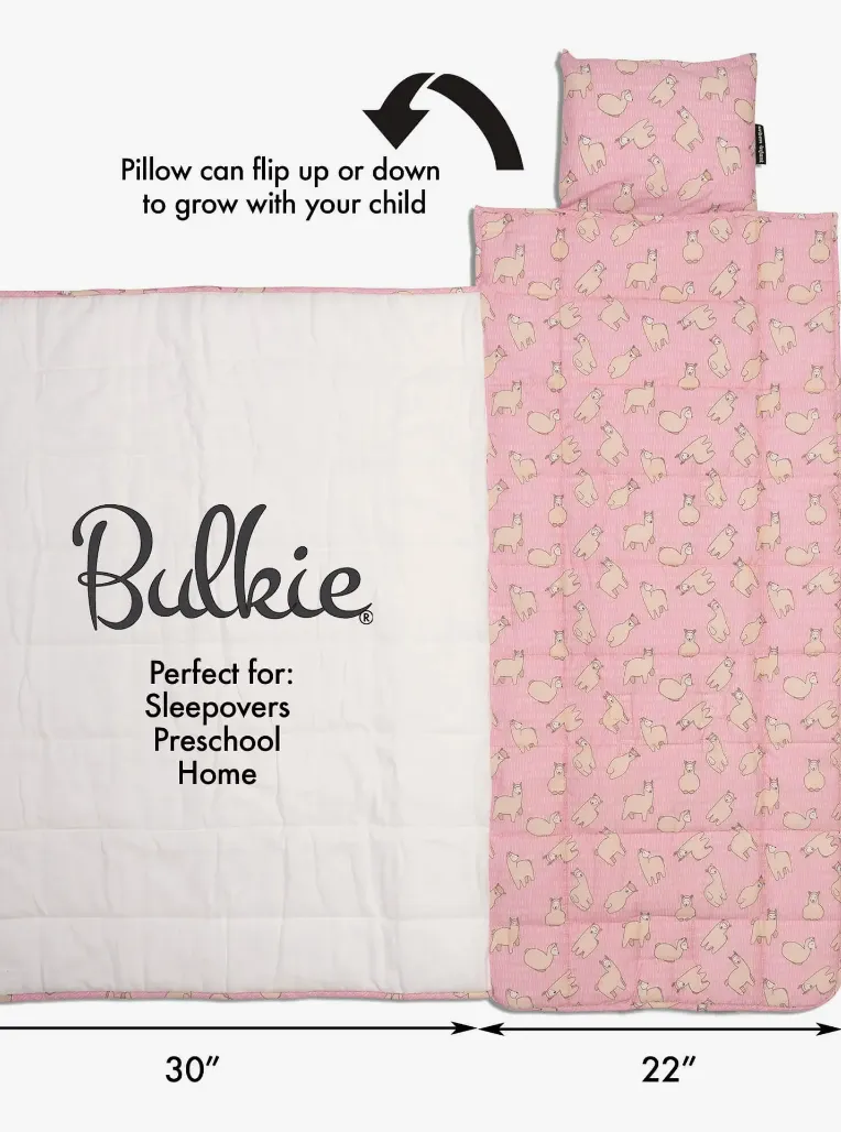 Urban Infant BULKIE Kids All-Purpose Sleep Mat w/ Cover - Llamas