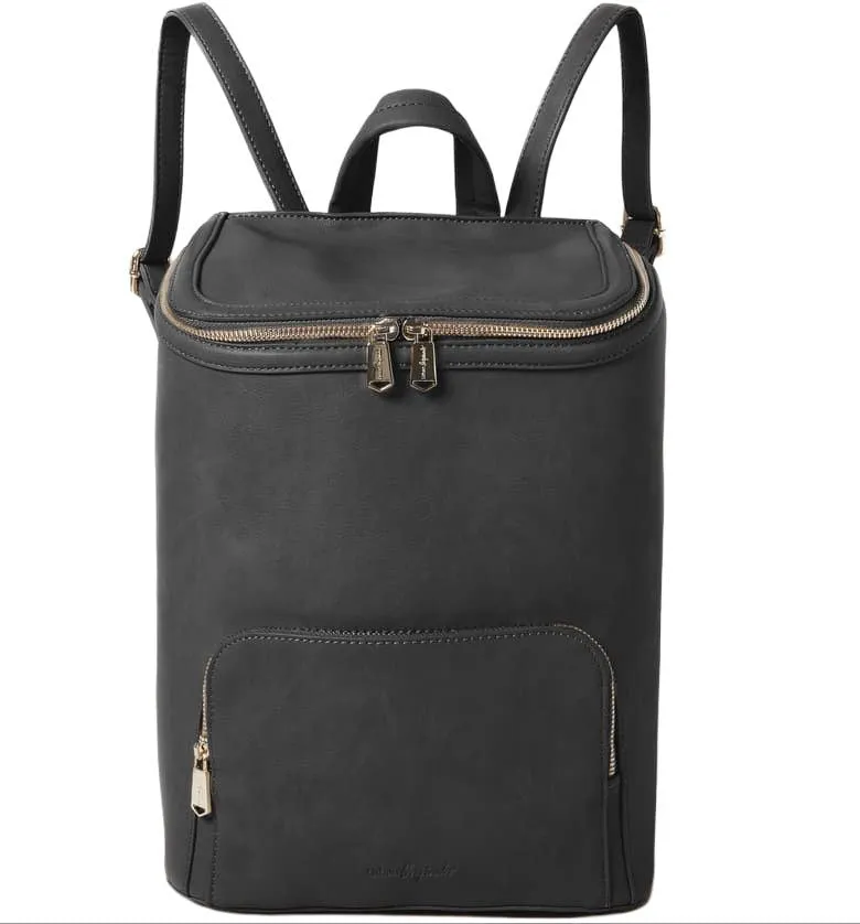 URBAN ORIGINALS Women's Black Vegan Leather West Backpack #0002 One Size NWT