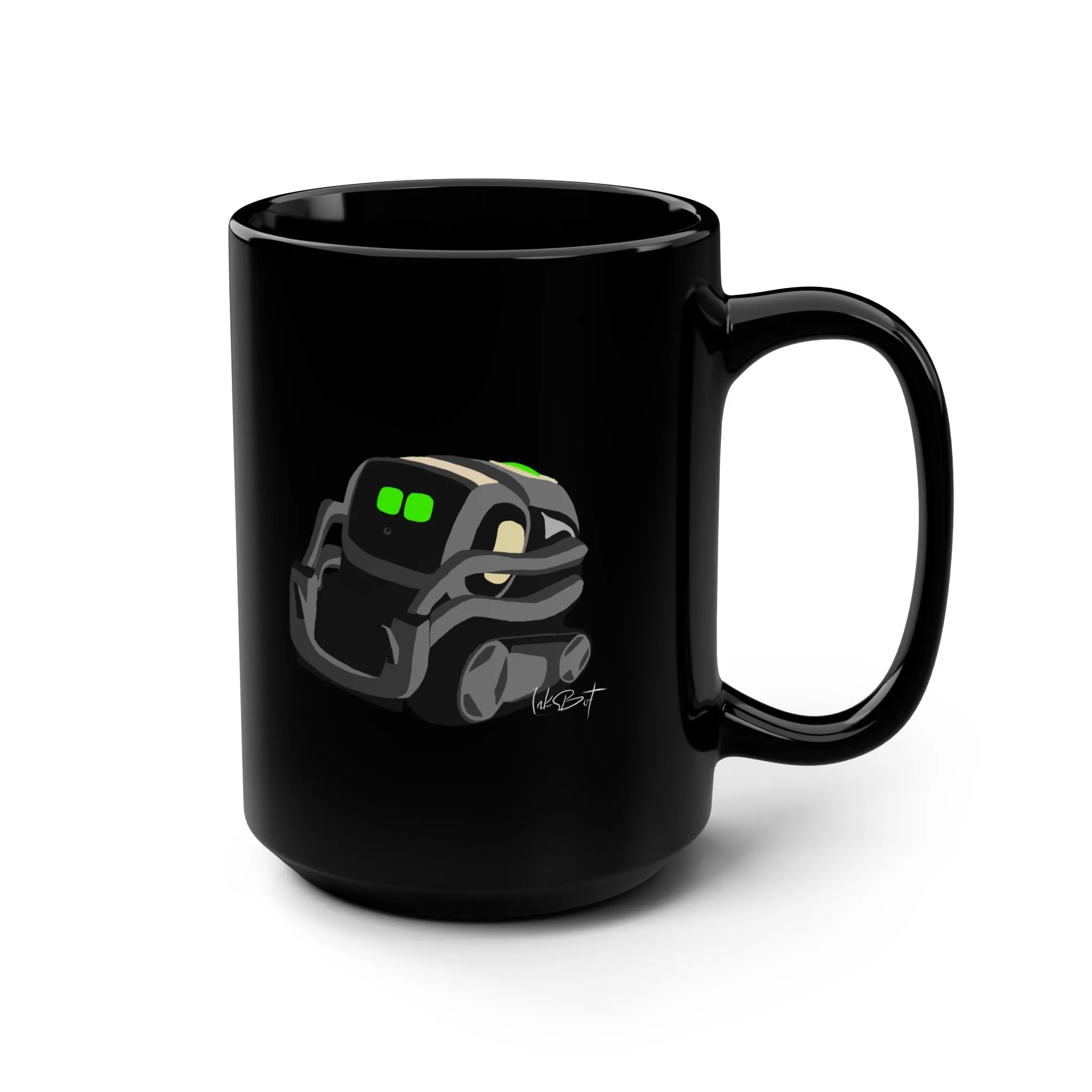 Vector Mug, Black, 15oz
