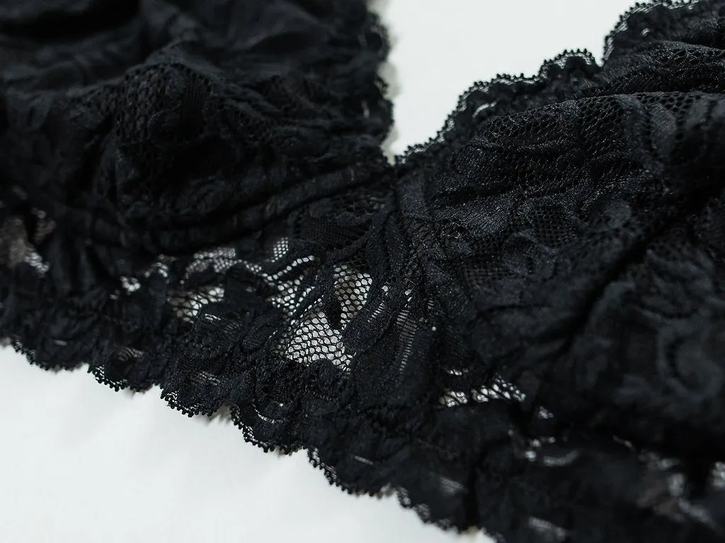 Vela Wireless Bra, Black