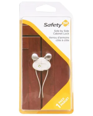 Verrou d'armoire cote a cote - secure tech cabinet lock side by side