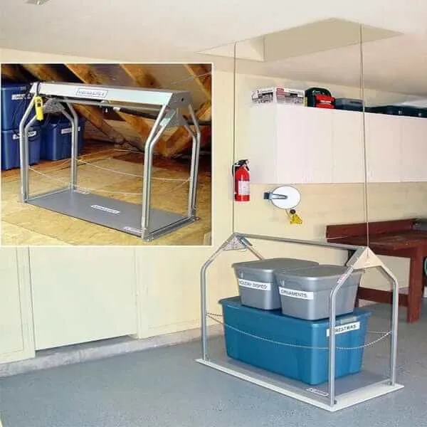Versa Lift Model 24C Corded Pendant 8-11 ft Attic Storage Lift