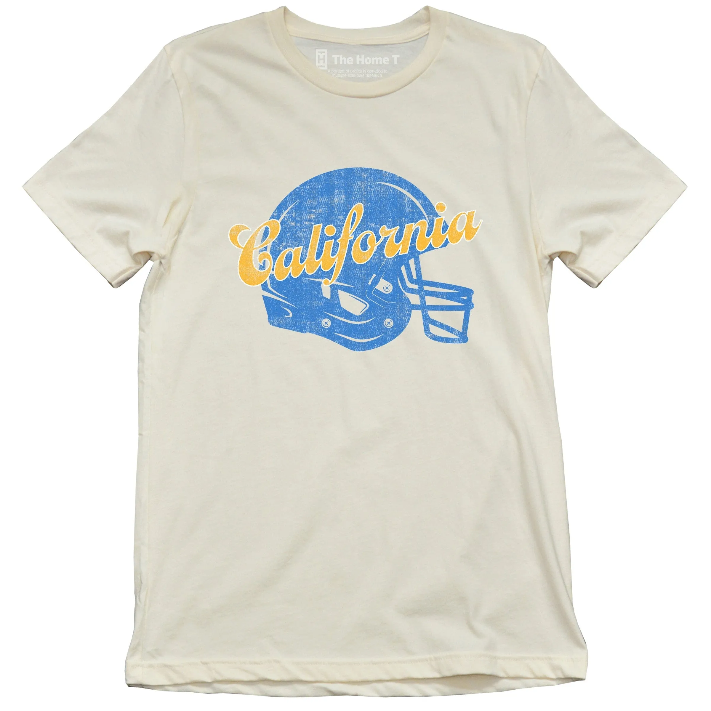 Vintage Football California (Powder & Gold)