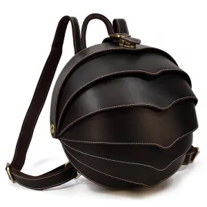 Vintage Leather Backpack 15.6" Laptop Crazy Horse Travel Bag