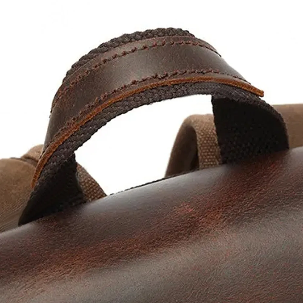 Vintage Waterproof Canvas Backpacks | Large Capacity Travel Bag