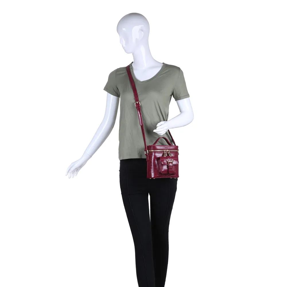Voyage Croc Crossbody