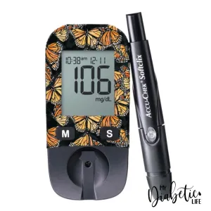 Wandering Monarch - Accu-chek Active Sticker