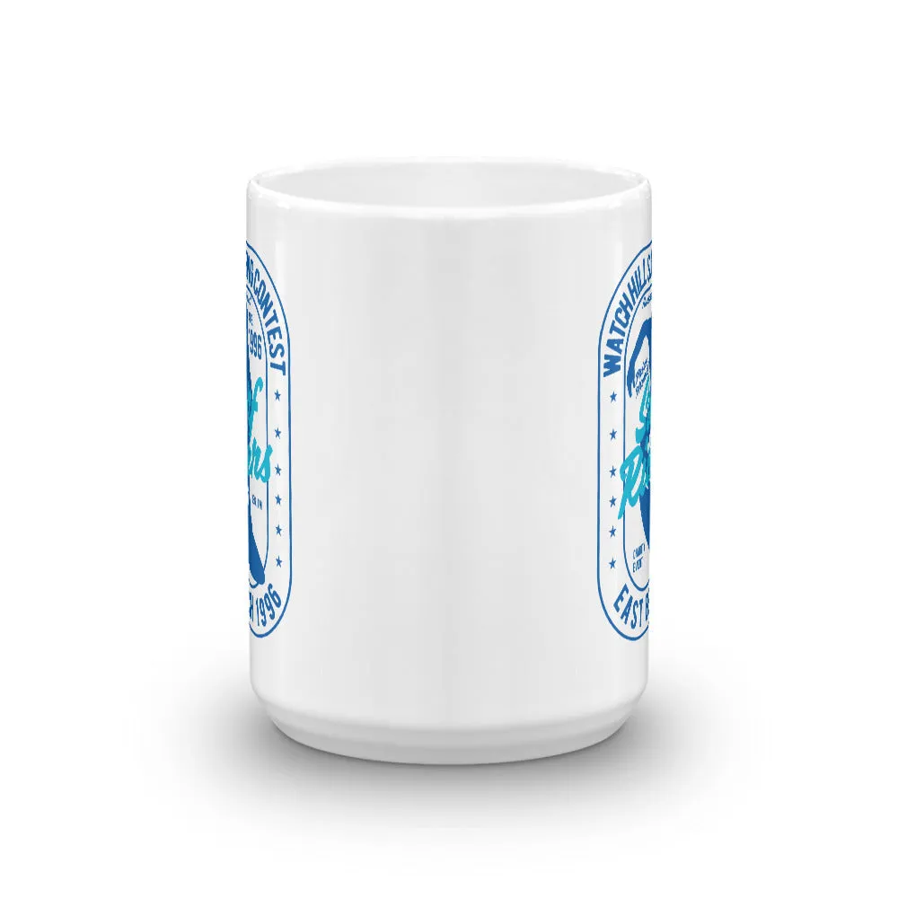 Watchill'n 'Surf RIder' Ceramic Mug - (Navy/Turquoise)