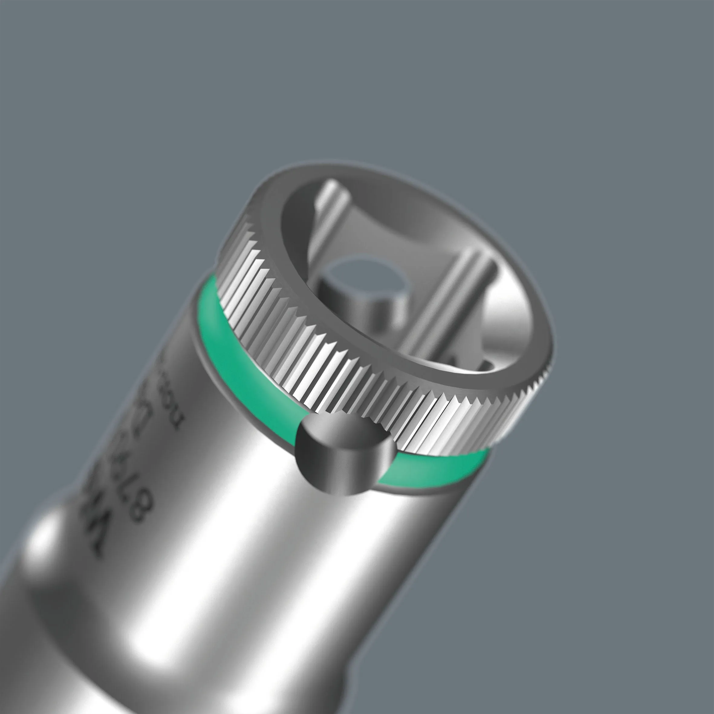 Wera Magnetic socket rail A Deep 1 socket set, 1/4" drive, 9 pieces