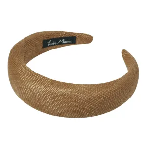 Wicker 4 cm Padded Khaki Headband