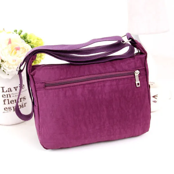 Women Casual Waterproof Outdoor Nylon Single-shoulder Travel Bag