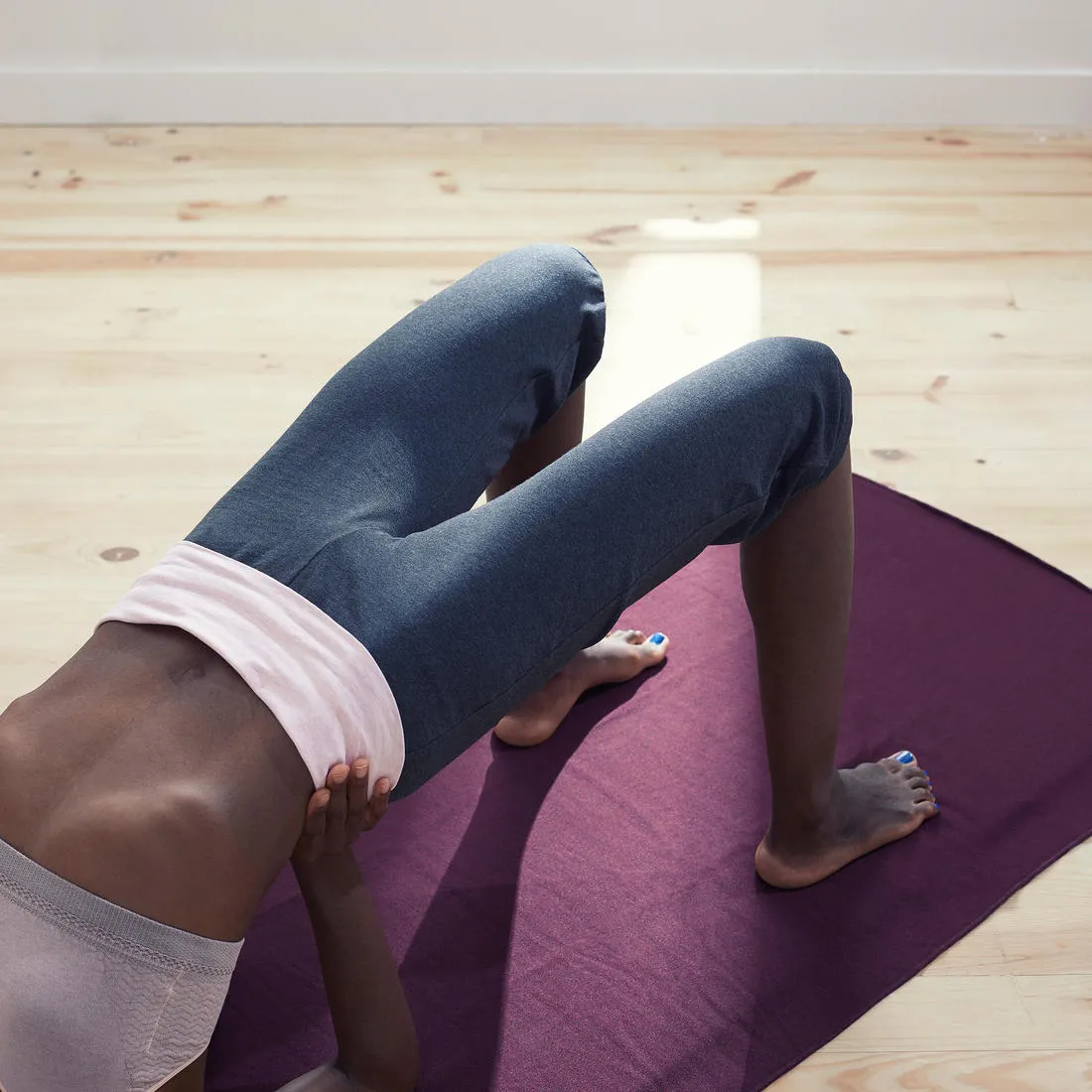 Women's Cotton Yoga Cropped Bottoms