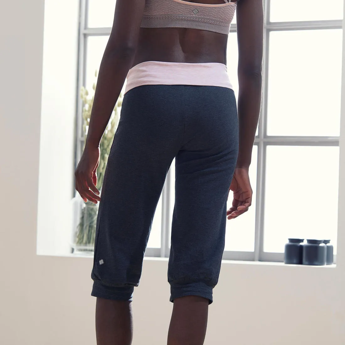 Women's Cotton Yoga Cropped Bottoms