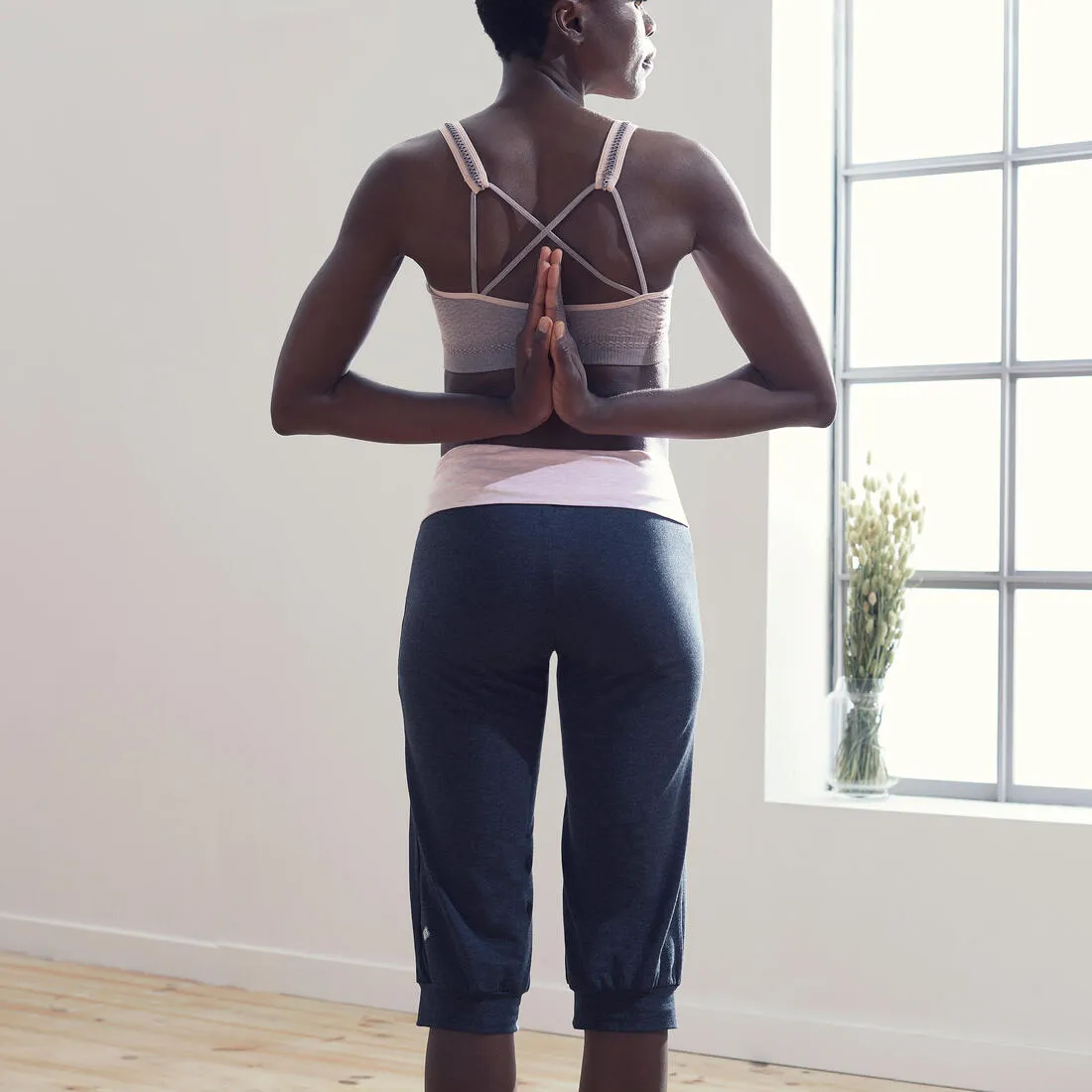 Women's Cotton Yoga Cropped Bottoms
