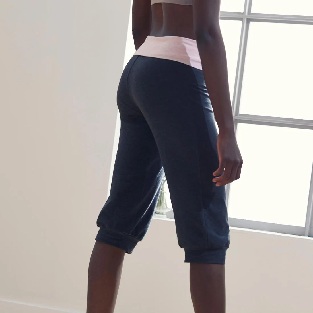 Women's Cotton Yoga Cropped Bottoms