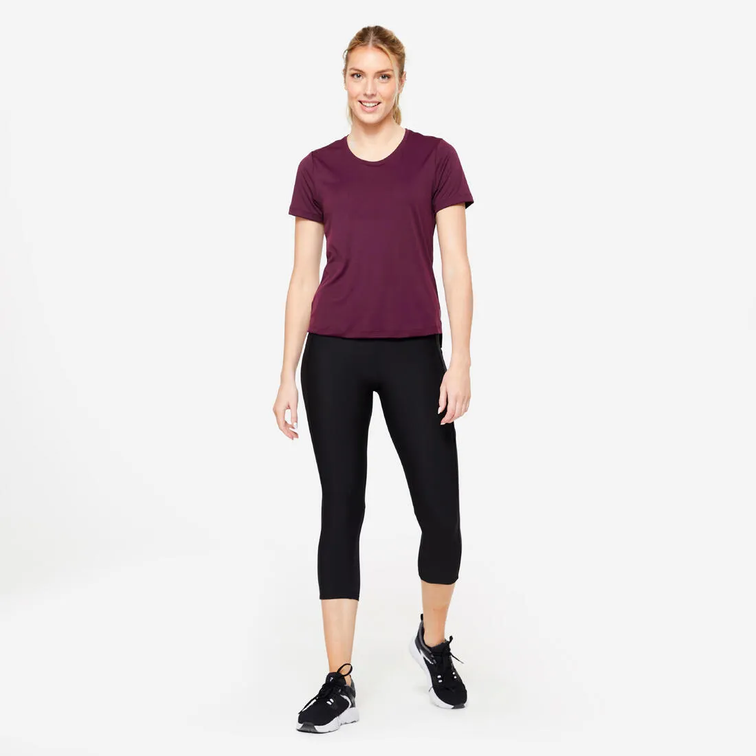 Women's Fitness Cardio Short Leggings with Phone Pocket
