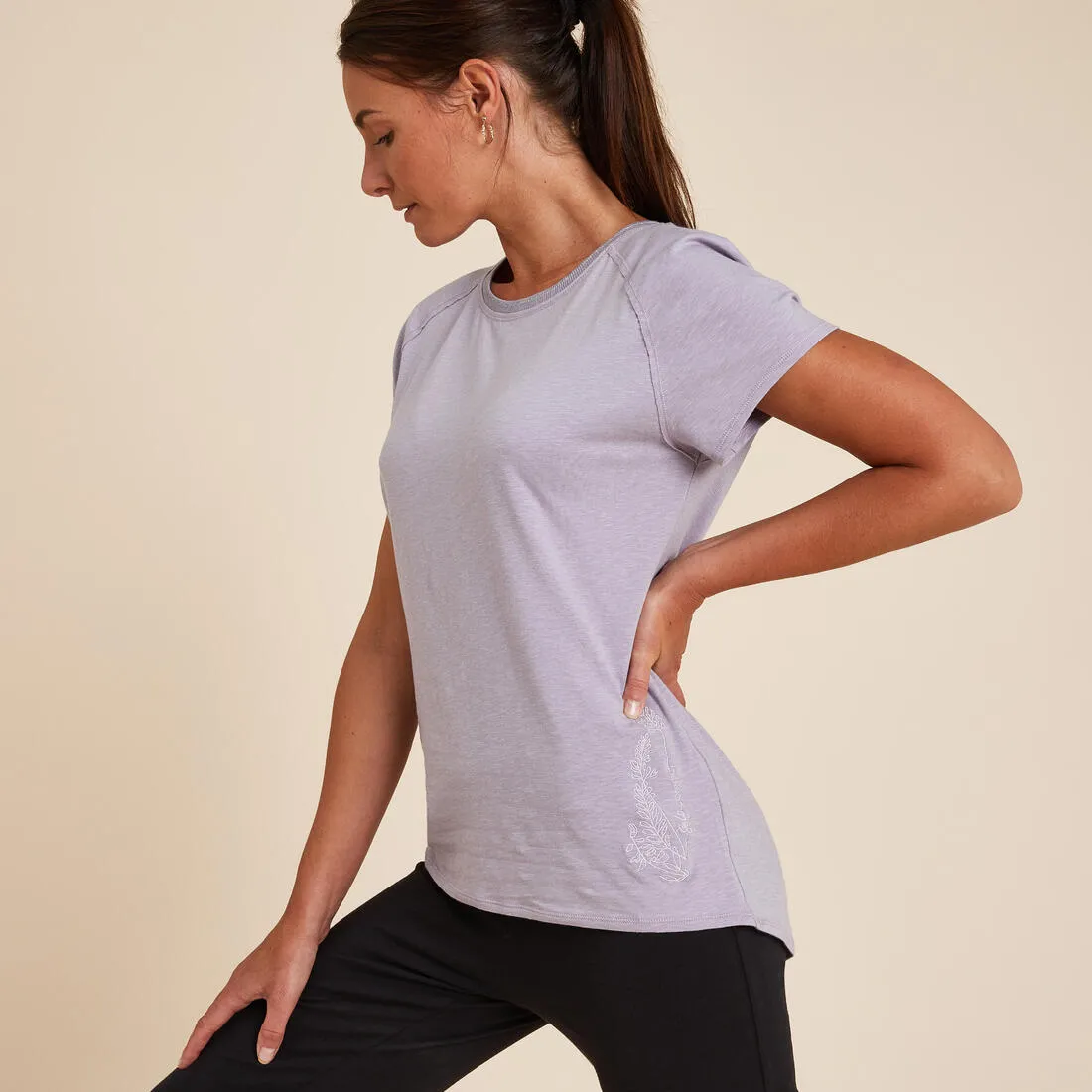 Women's Gentle Yoga Cotton T-Shirt