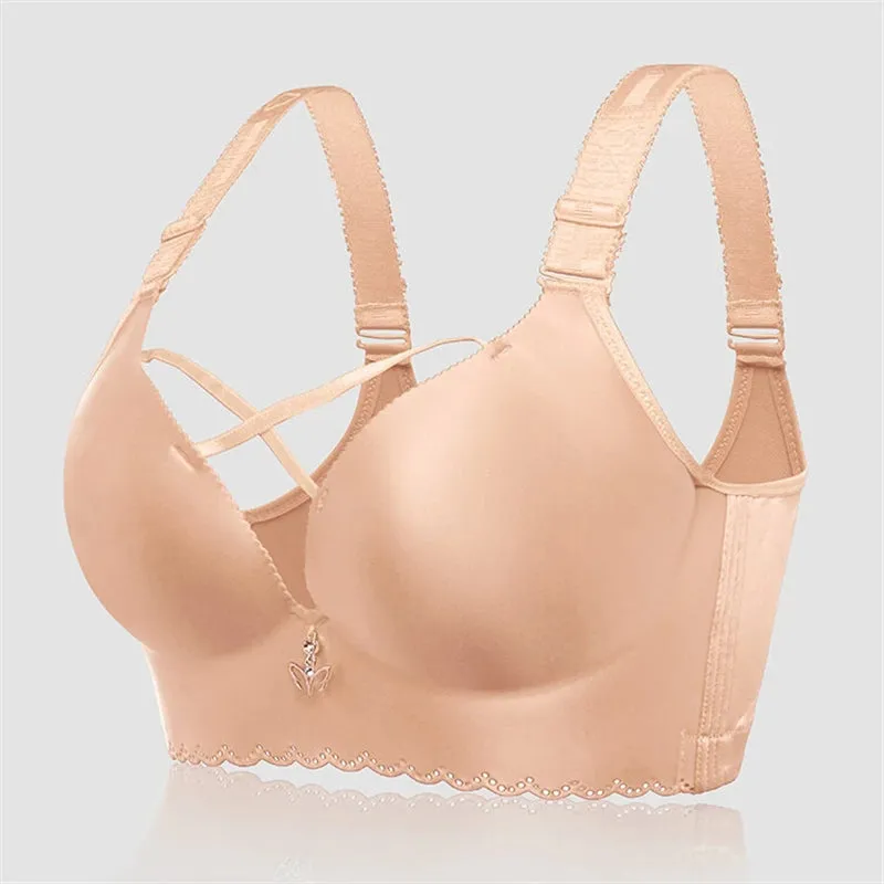 Women's Soft Comfy Wireless Bras - Red
