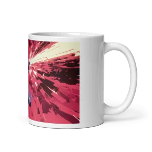X Mechana White Glossy Mug