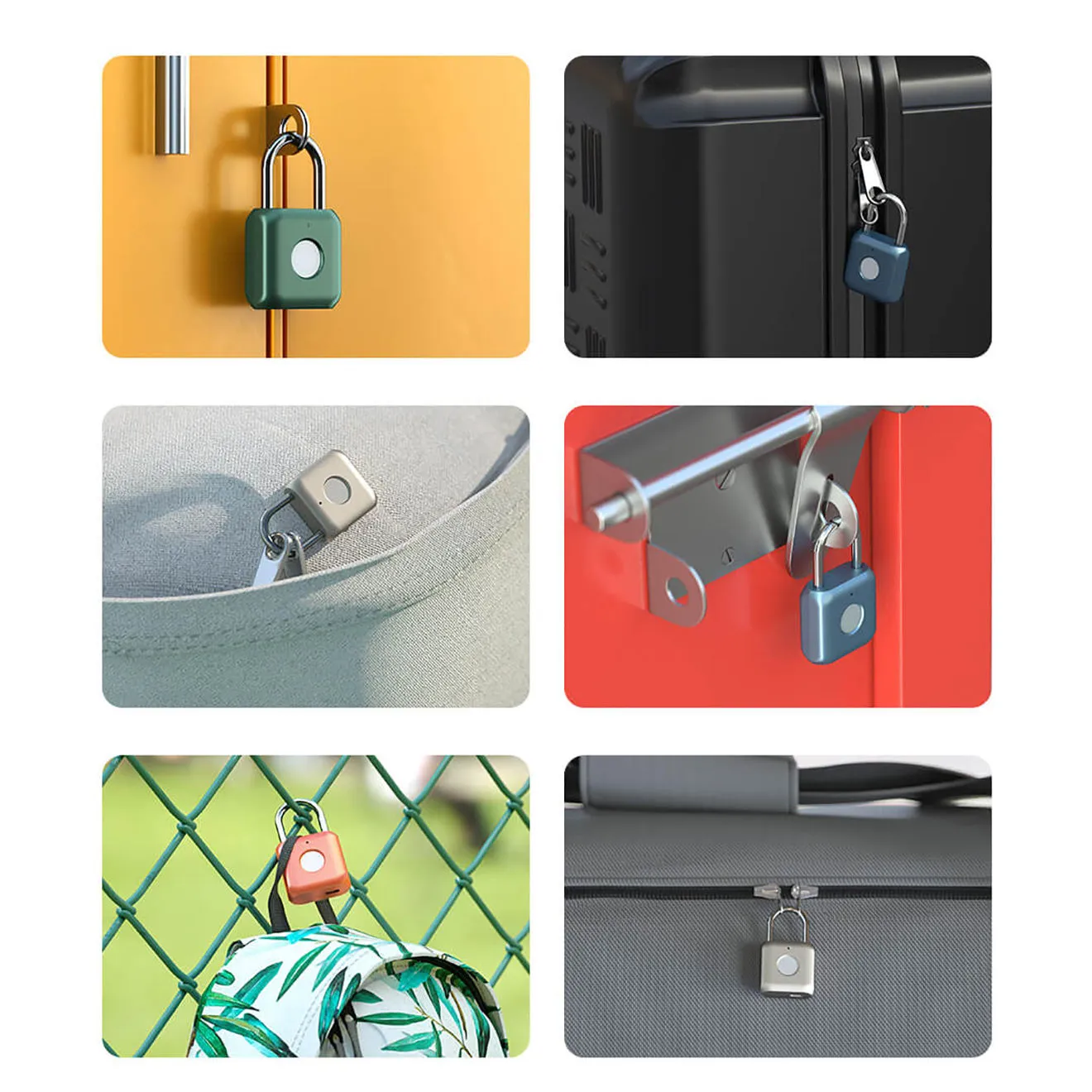 Xiaomi Uodi 360 Smart Biometric Fingerprint Padlock