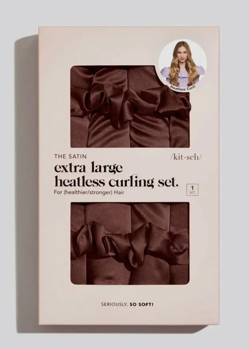 XL Satin Heatless Curling Set