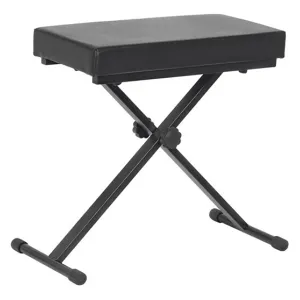 Xtreme - KT140 Keyboard & Piano Stool - Black