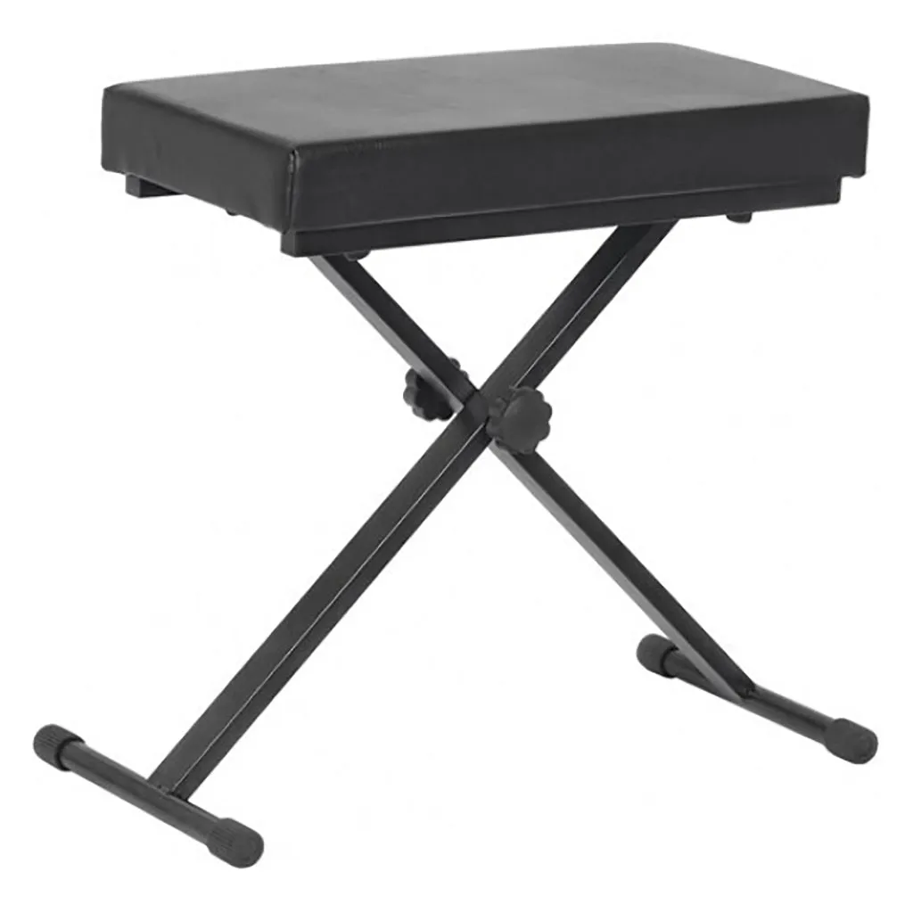 Xtreme - KT140 Keyboard & Piano Stool - Black