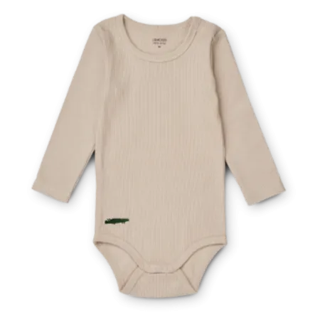Yanni Carlos Crocodile Long Sleeve Bodysuit