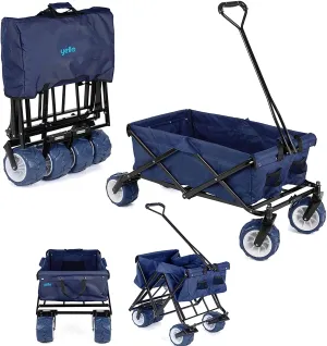 Yello Folding Camping Trolley - Blue