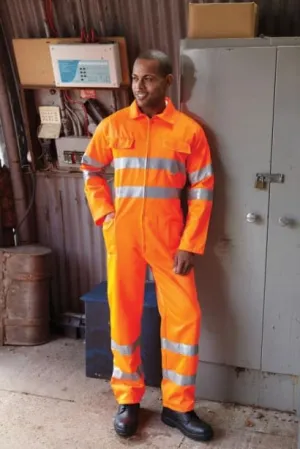 Yoko Rail Hi Vis Coverall GORT/RIS 3279-HV058-3M