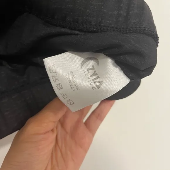 Zyia Active Bomber Bra Black M